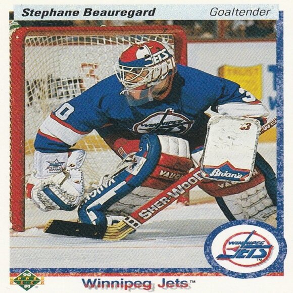 Stephane Beauregard - Winnipeg Jets NHL Hockey Card Collection - Picture 2 of 4